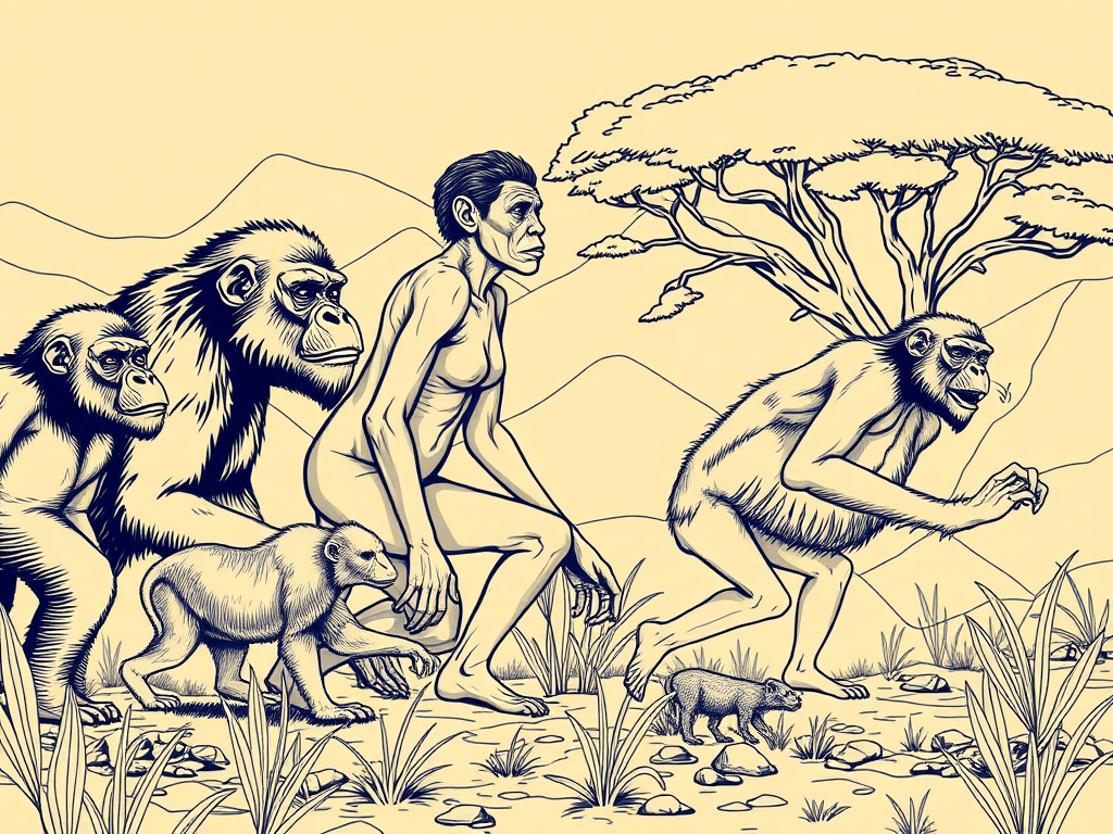 The whole story of human evolution – from ancient apes via Lucy to us
